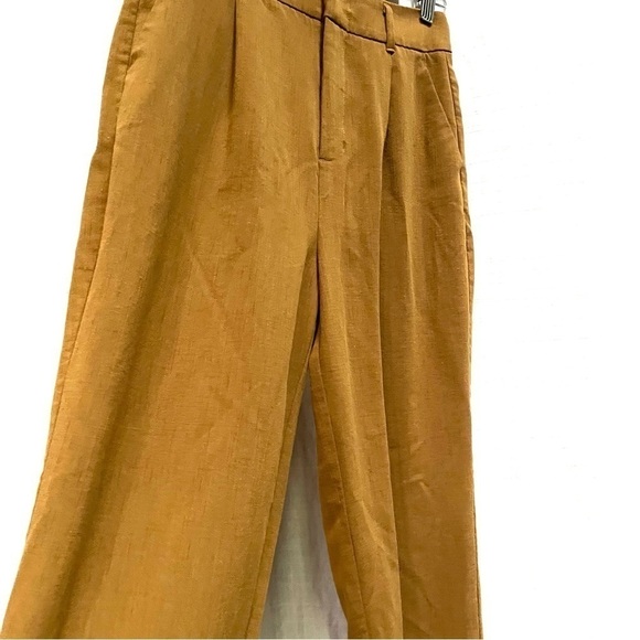 Oak + Fort High Rise Mustard Pants Size 4 - Picture 11 of 15
